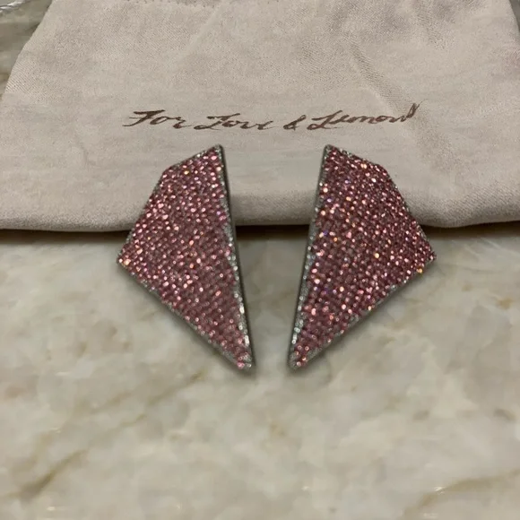 For Love and Lemons Robin Crystal Earrings - Picture 5 of 10